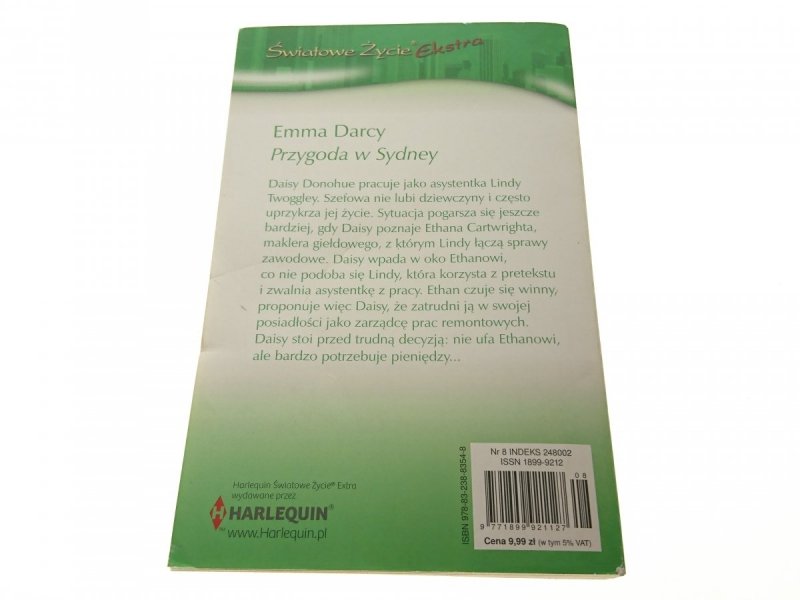 PRZYGODA W SYDNEY - Emma Darcy 2012