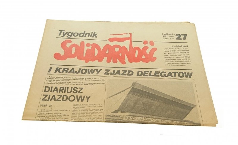 TYGODNIK SOLIDARNOŚĆ 27 2 PAŹDZIERNIKA 1981 ROKU