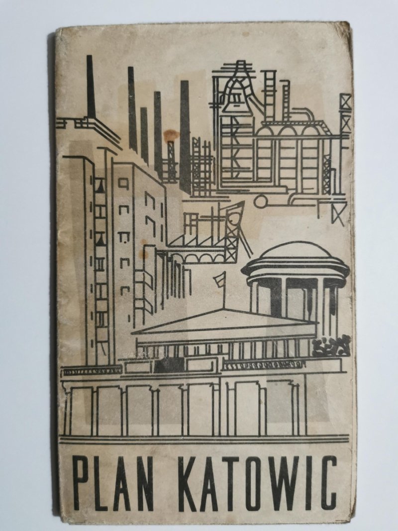 PLAN KATOWIC, PLAN DZIELNIC CENTRALNYCH. 1967