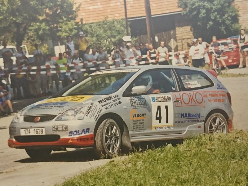 RAJD WRC 2005 ZDJĘCIE NUMER #128 HONDA CIVIC