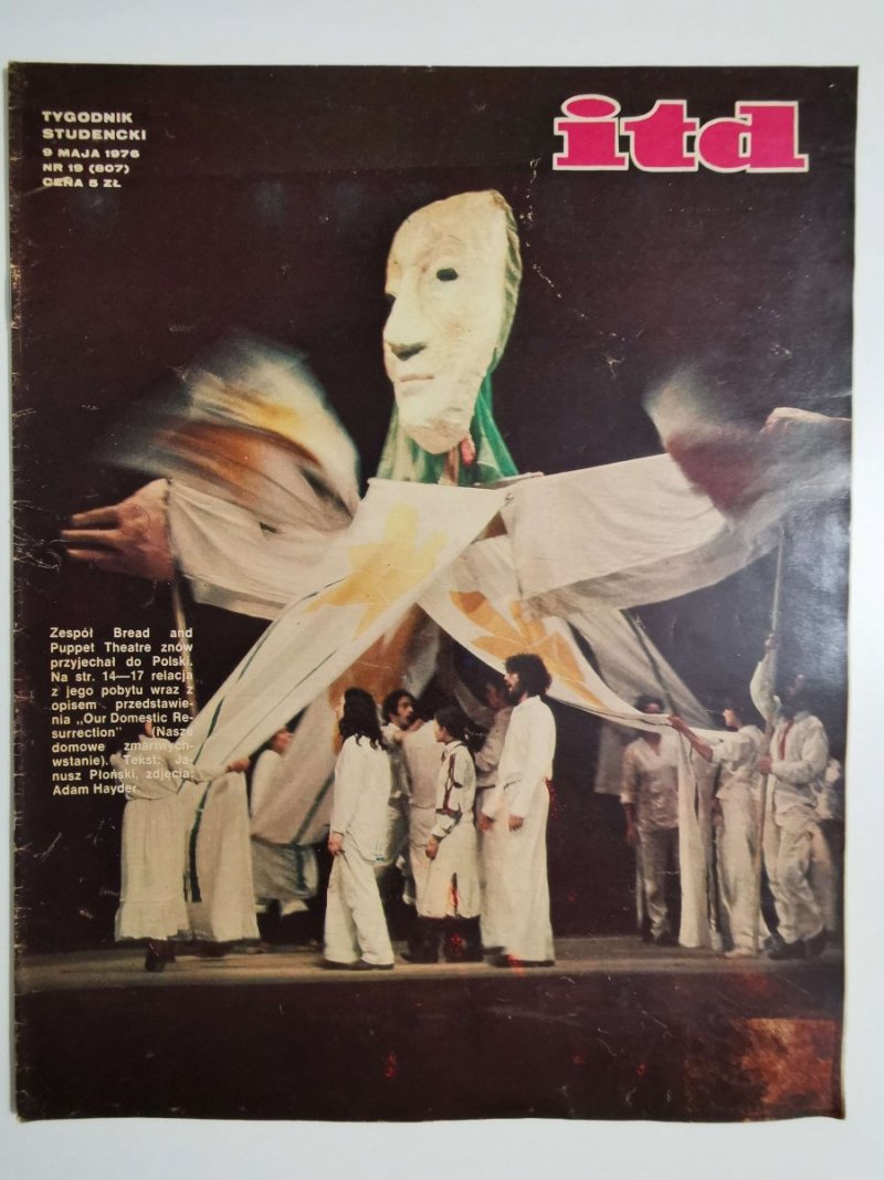 Tygodnik Studencki itd.Nr.19 (807) 9 Maja 1976