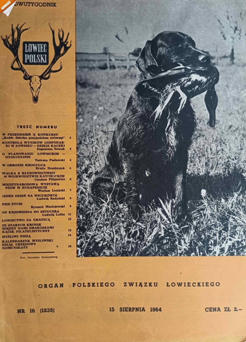 ŁOWIEC POLSKI NR 16/1964