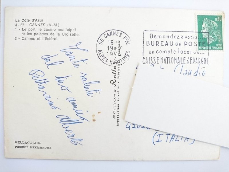 SOUVENIR DE CANNES