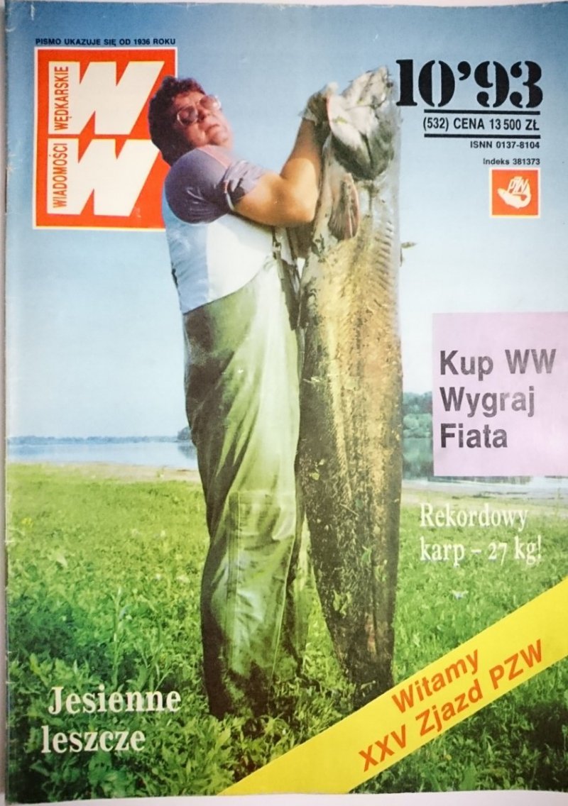 WIADOMOŚCI WĘDKARSKIE 10-1993