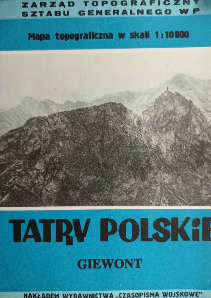 TATRY POLSKIE GIEWONT 1:10 000