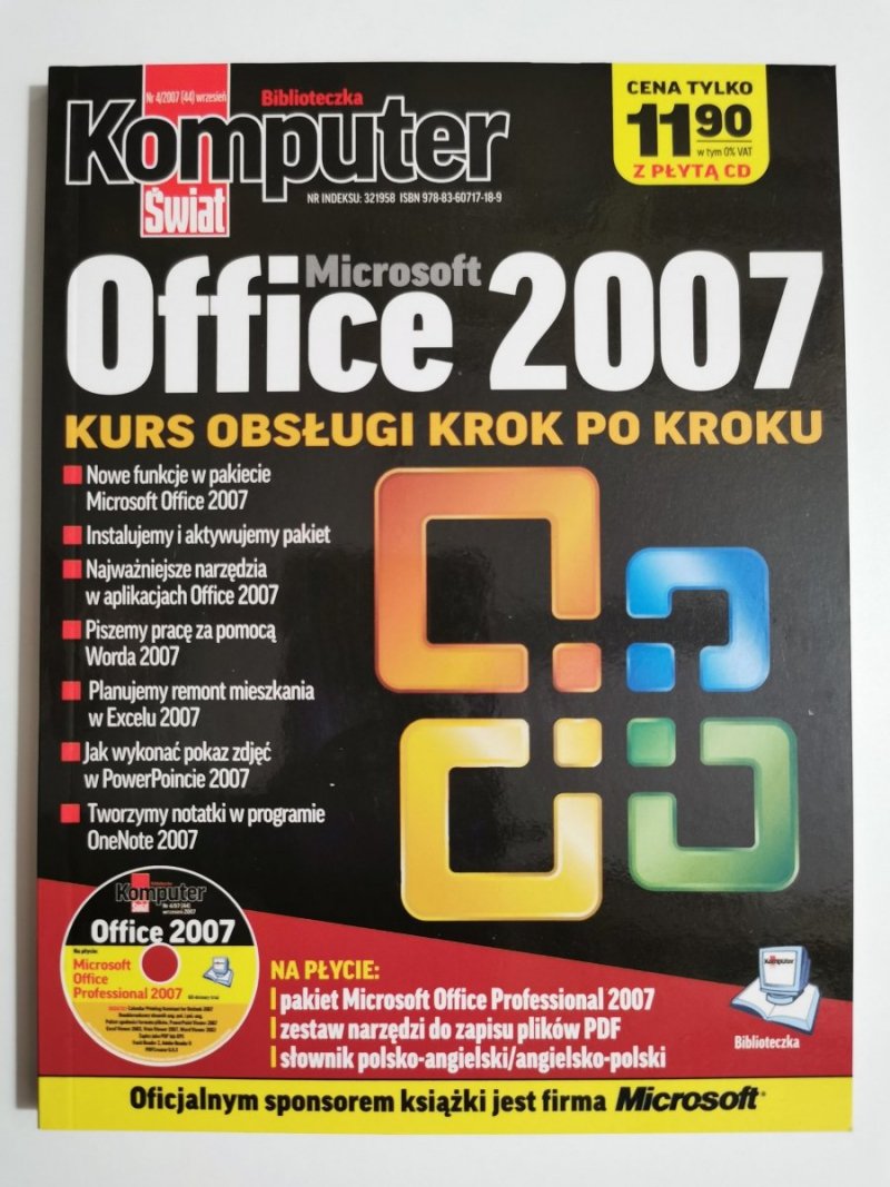 MICROSOFT OFFICE 2007 KURS OBSŁUGI KROK PO KROKU 2007