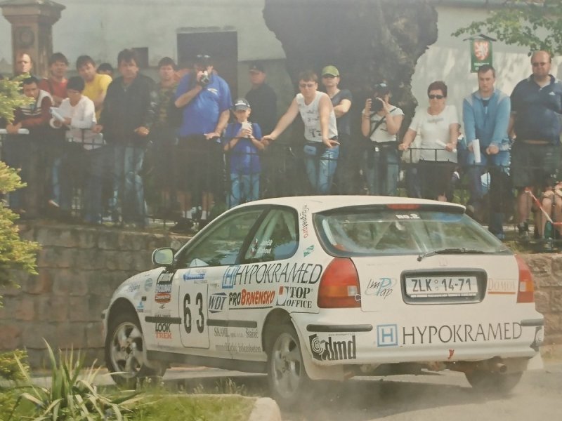 RAJD WRC 2005 ZDJĘCIE NUMER #113 HONDA CIVIC