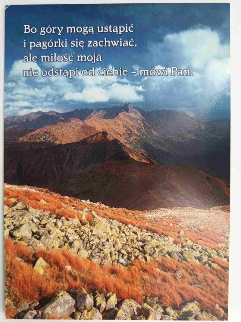 BO GÓRY MOGĄ USTĄPIĆ I PAGÓRKI