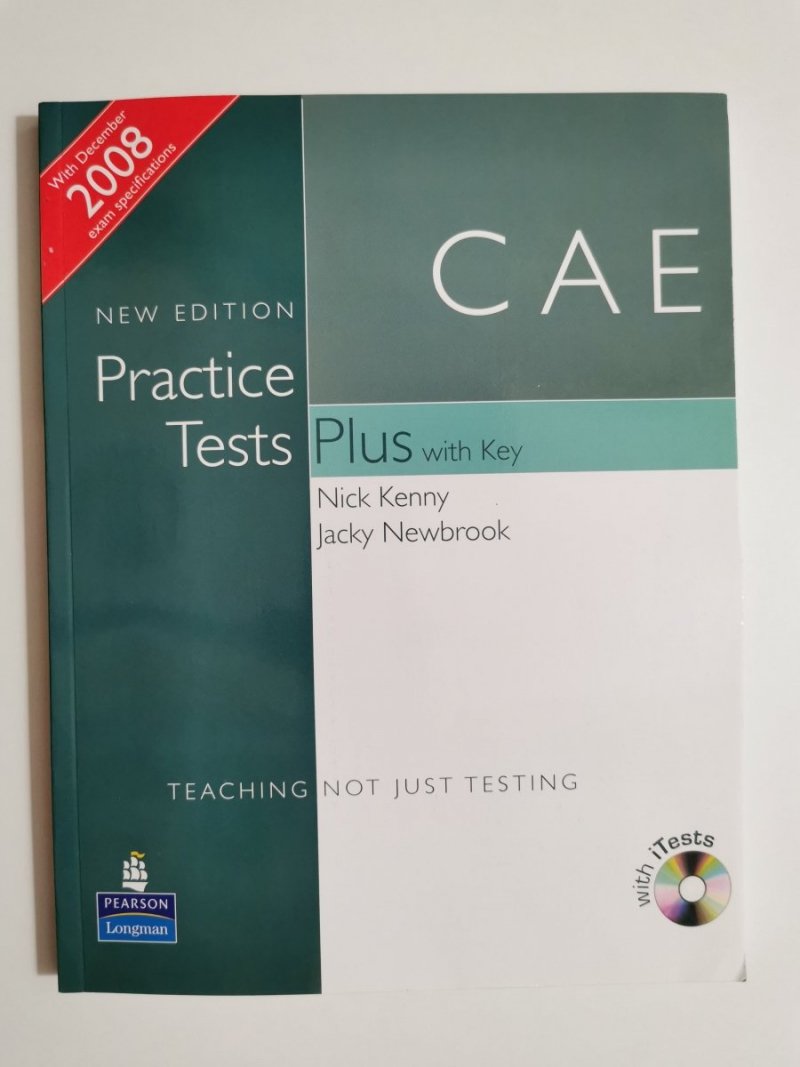 CAE PRACTICE TESTS PLUS WITH KEY Z PŁYTĄ CD - Nick Kenny 