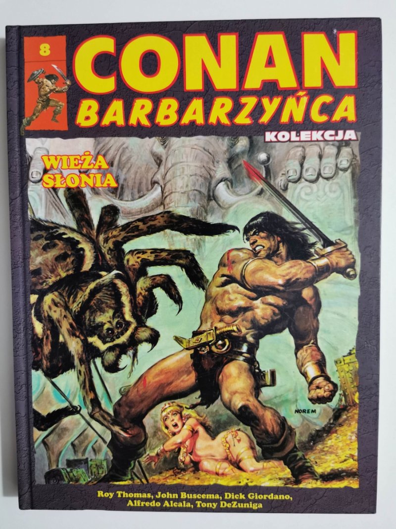 CONAN BARBARZYŃCA TOM 8