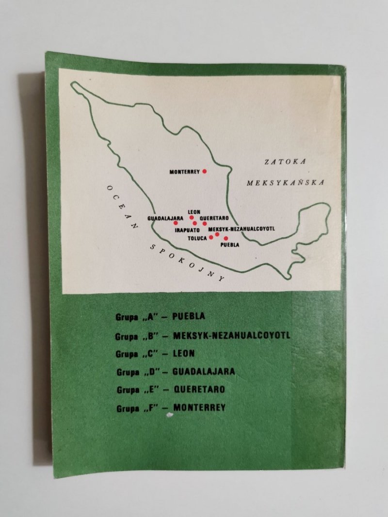 MEXICO 86 PIŁKARSKIE MISTRZOSTWA ŚWIATA 1986 CZĘŚĆ I 