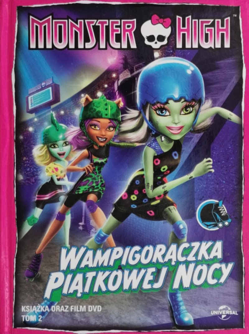 DVD. MONSTER HIGH WAMPIGORĄCZKA PIĄTKOWEJ NOCY