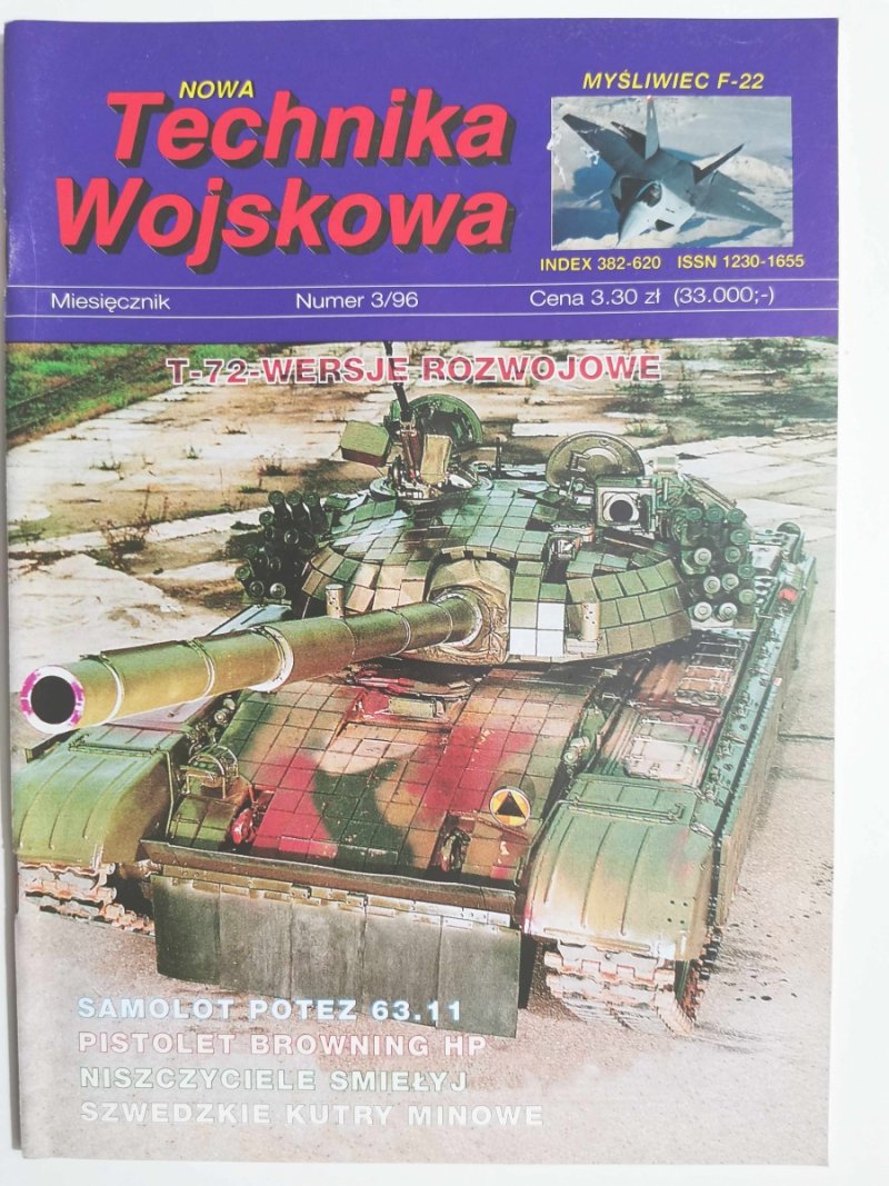 NOWA TECHNIKA WOJSKOWA. 3/96