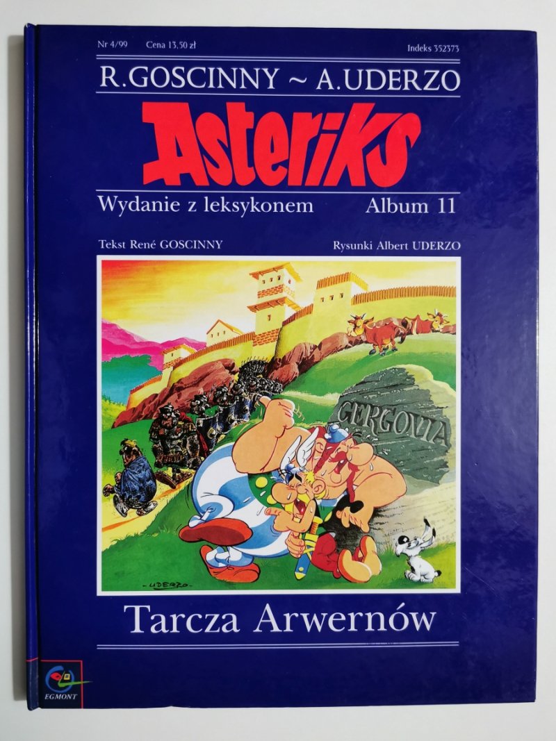 ASTERIKS. WYDANIE Z LEKSYKONEM. ALBUM 11. NR 4/99 - R. Goscinny 