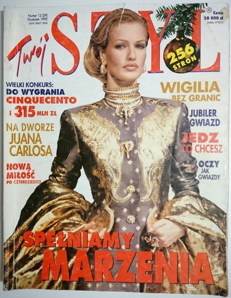 TWÓJ STYL NUMER 12 (29) GRUDZIEŃ 1992