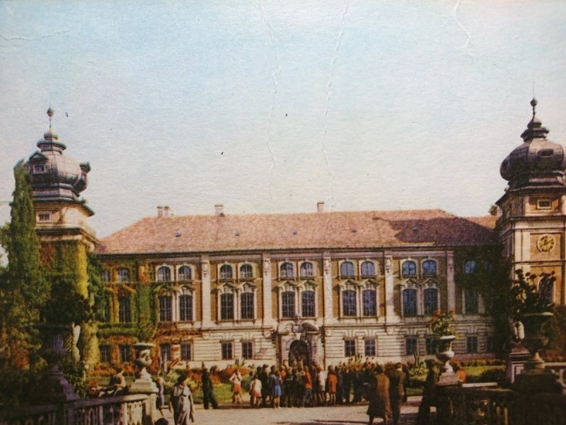 ŁAŃCUT. MUZEUM - DAWNY ZAMEK Z XVII FOT KAMYKOWSKI