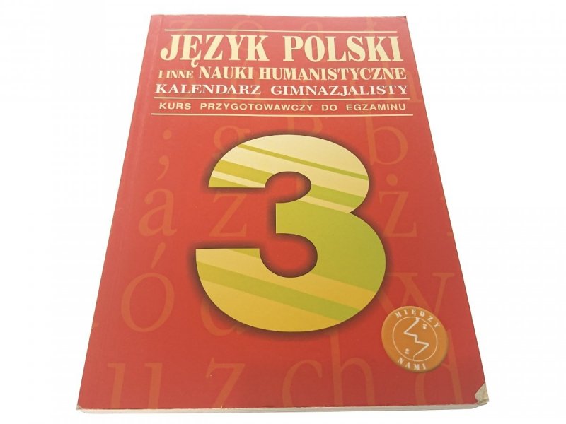JĘZYK POLSKI I INNE NAUKI HUMANISTYCZNE...2008