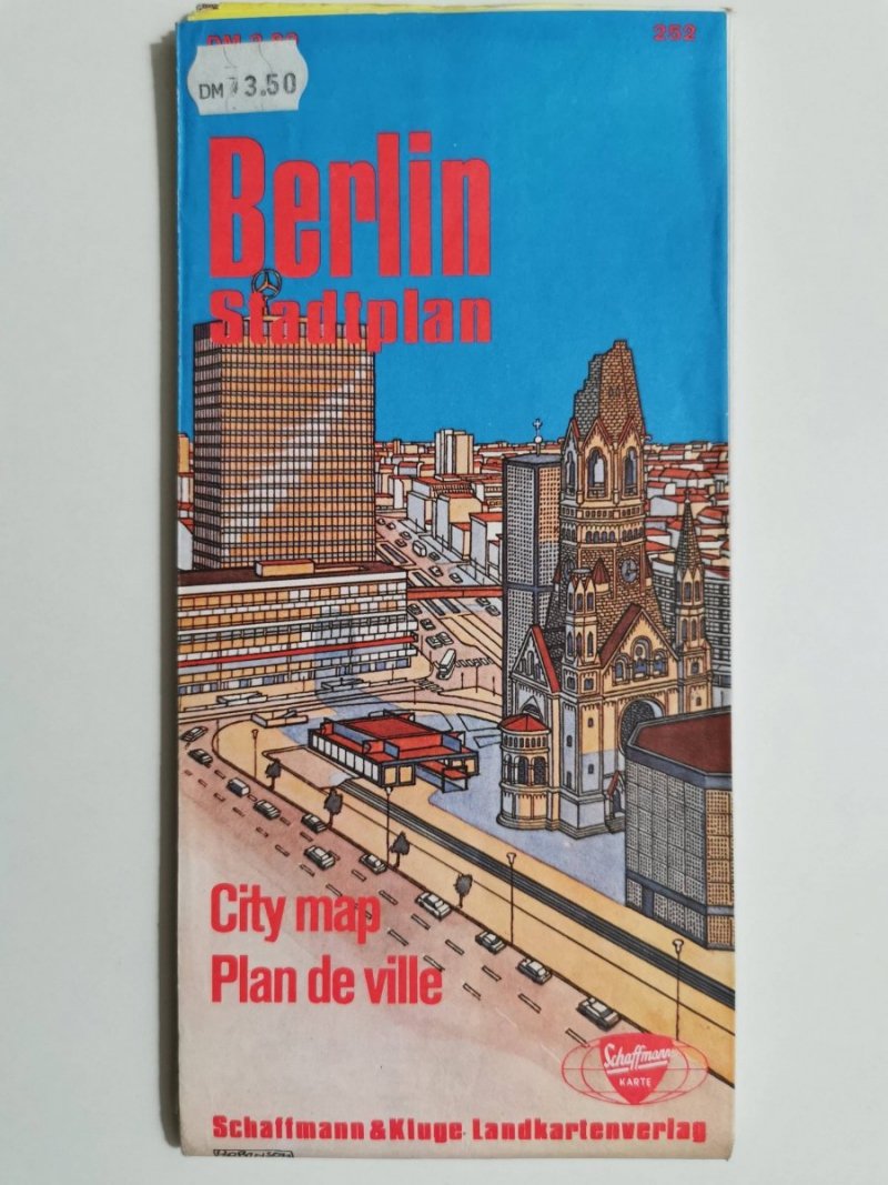 BERLIN STADTPLAN. CITY MAP 