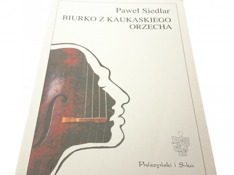 BIURKO Z KAUKASKIEGO ORZECHA - Paweł Siedlar