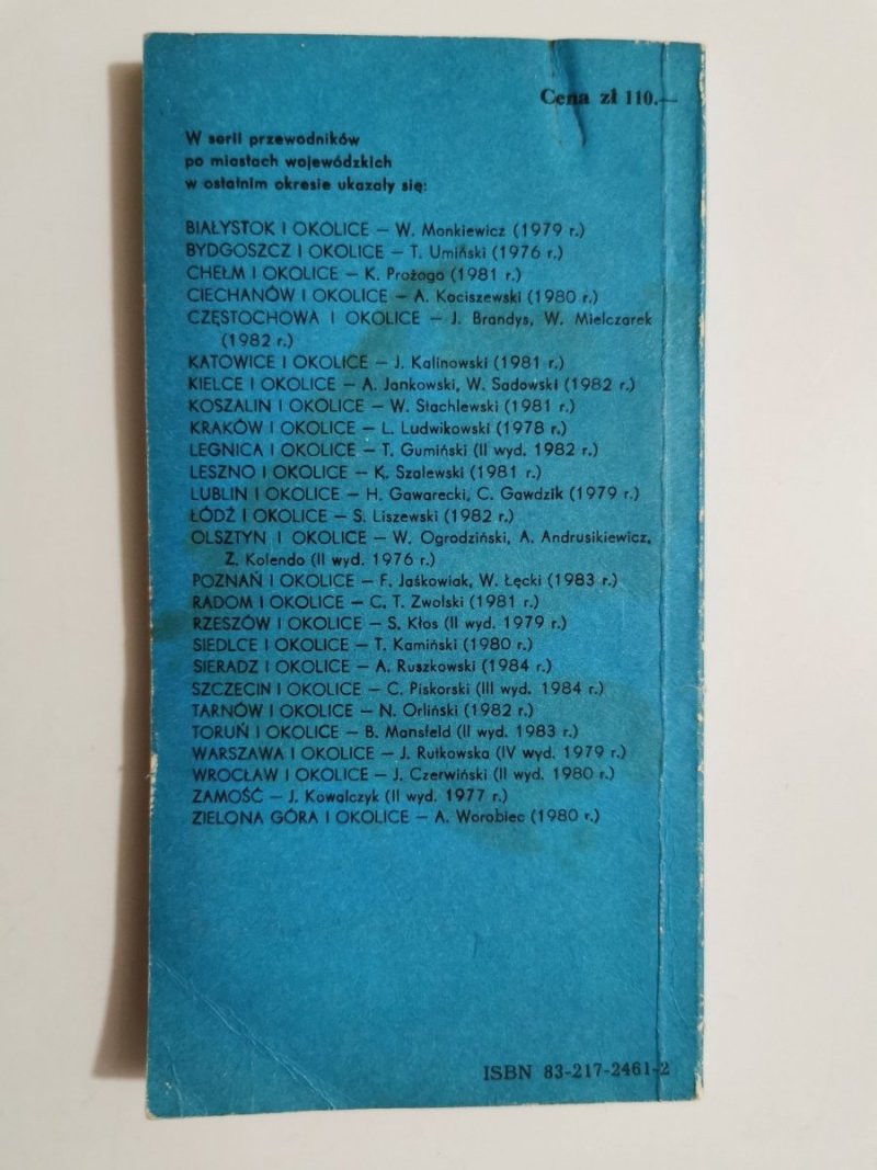 SUWAŁKI I OKOLICE. PRZEWODNIK - Zygmunt Filipowicz 1984