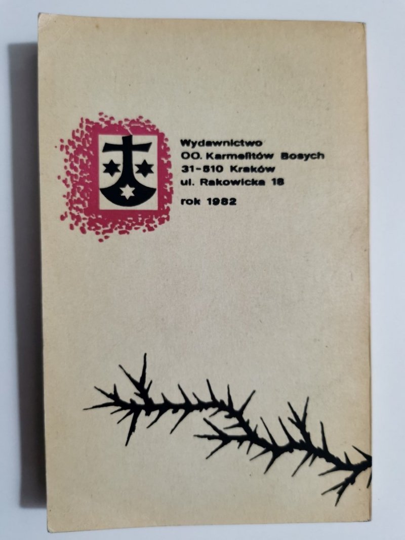 ŚWIĘTY I DIABEŁ - Wilhelm Huenermann 1982