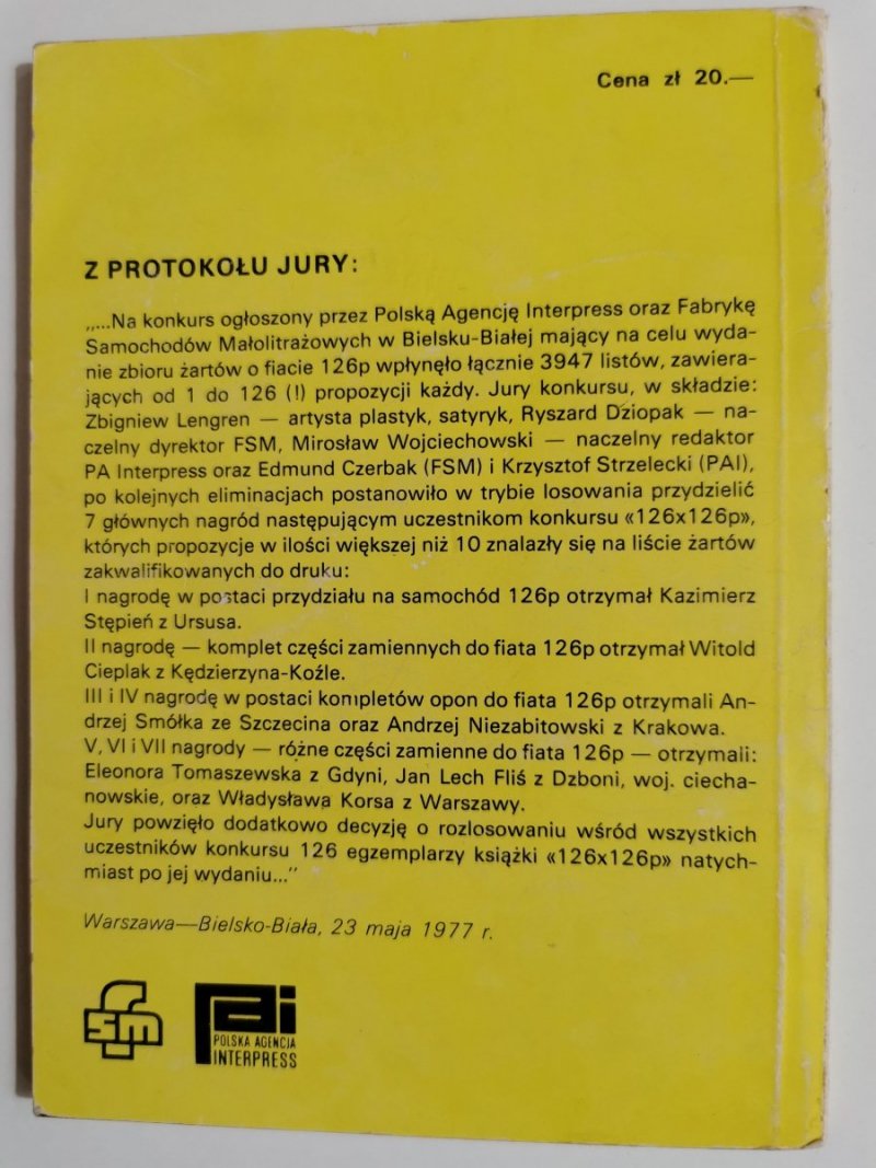126 x 126p 1978