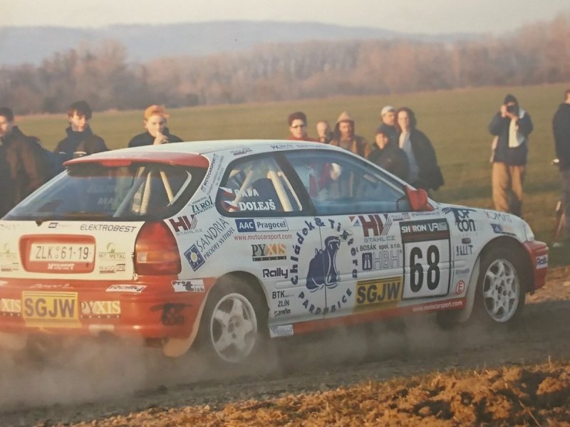 RAJD WRC 2005 ZDJĘCIE NUMER #080 HONDA CIVIC