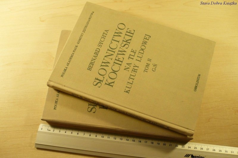 SŁOWNICTWO KOCIEWSKIE TOM I i II - Sychta (1980)