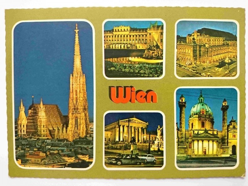 WIEN. STEPHANSDOM, SCHLOSS SCHONBRUNN OPER