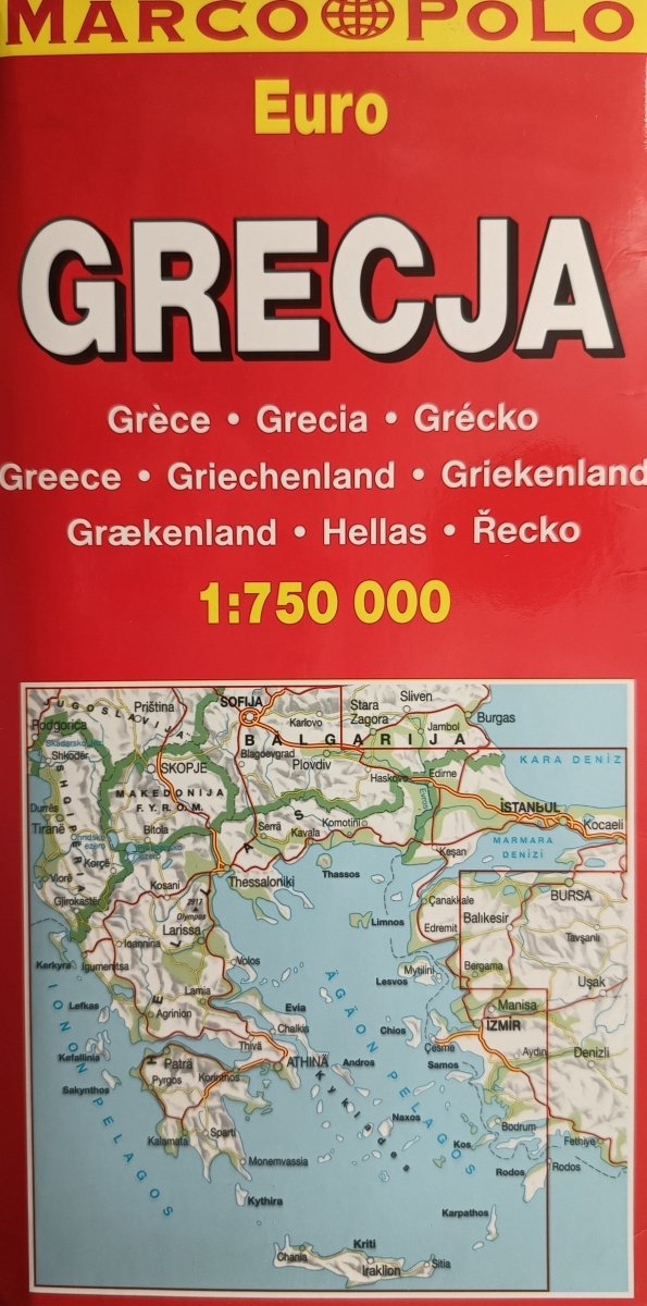 GRECJA 1:750 000