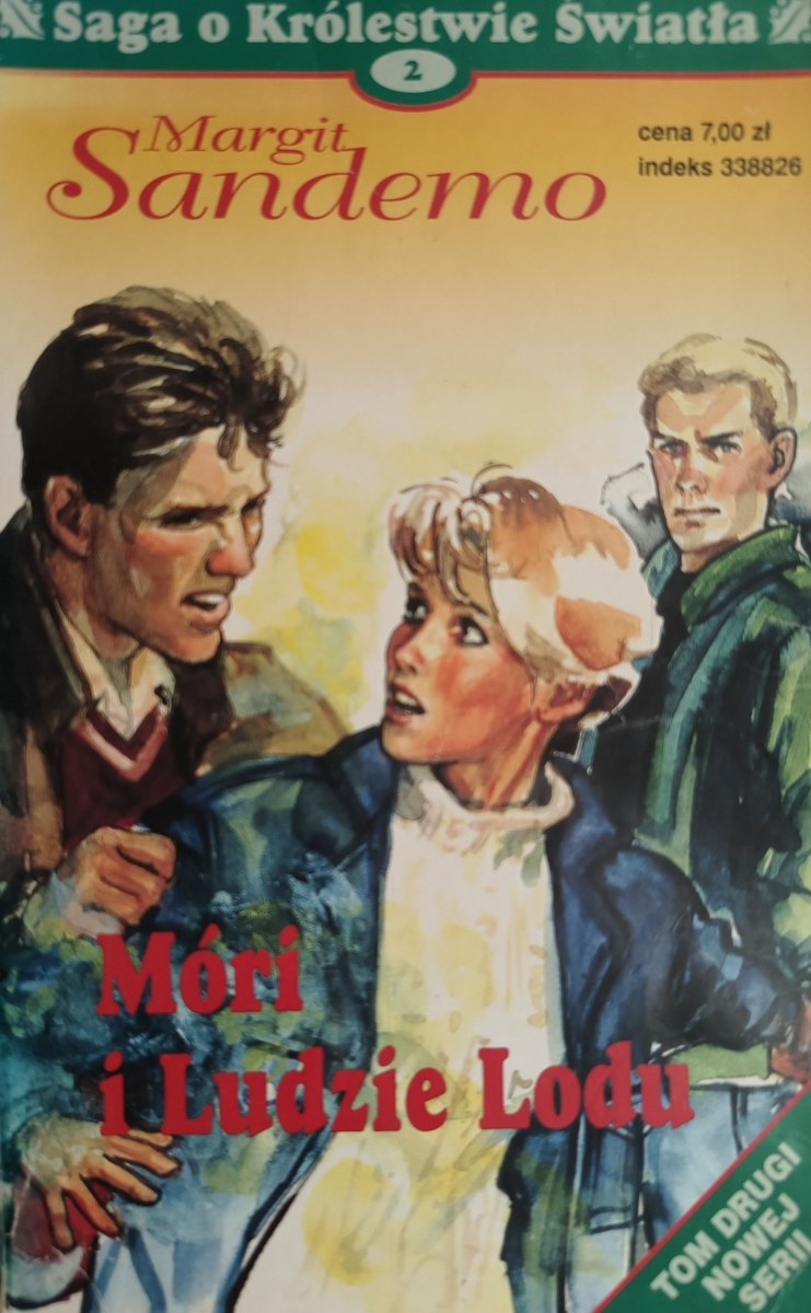 SAGA O KRÓLESTWIE ŚWIATŁA  2. MÓRI I LUDZIE LODU - Margit Sandemo