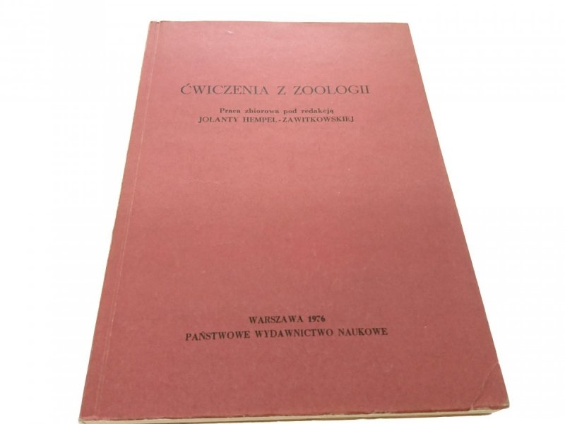 ĆWICZENIA Z ZOOLOGII - Hempel-Zawitkowska 1976