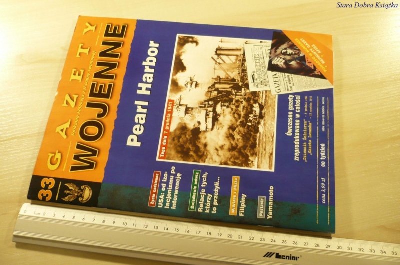 GAZETY WOJENNE 33 PEARL HARBOR