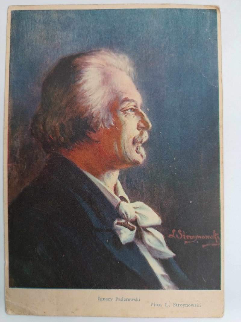 IGNACY PADEREWSKI PINX L. STROYNOWSKI