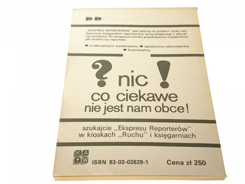 EKSPRES REPORTERÓW '89: CO SIĘ W STOCZNI DZIEJE?