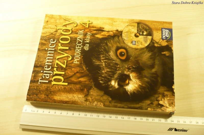 TAJEMNICE PRZYRODY 4 PODRĘCZNIK + PŁYTA CD (2009)