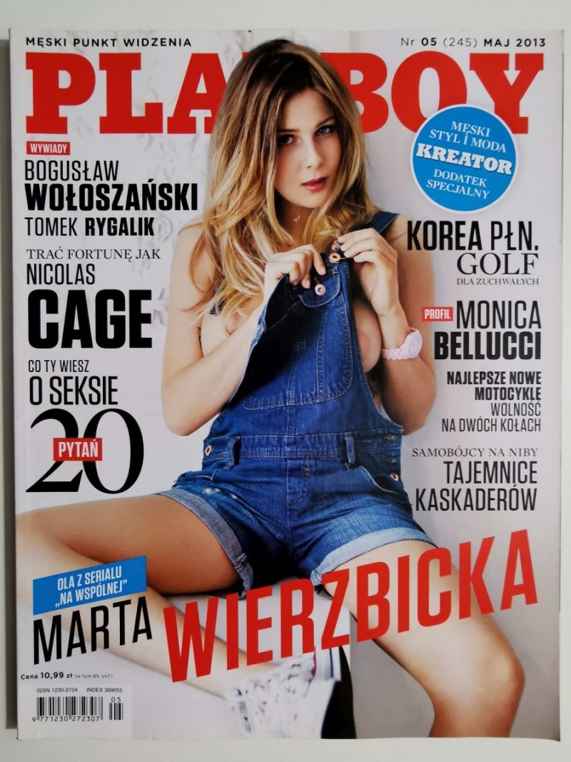 PLAYBOY NR 05 (245) MAJ 2013 MARTA WIERZBICKA 