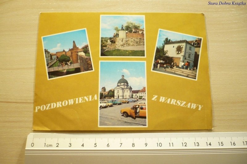 POZDROWIENIA Z WARSZAWY