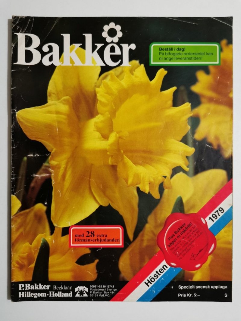 BAKKER HOSTEN 1979