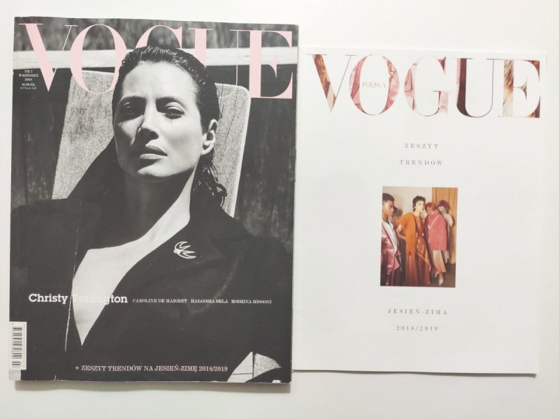 VOGUE POLSKA NR 7 2018 + ZESZYT TRENDÓW