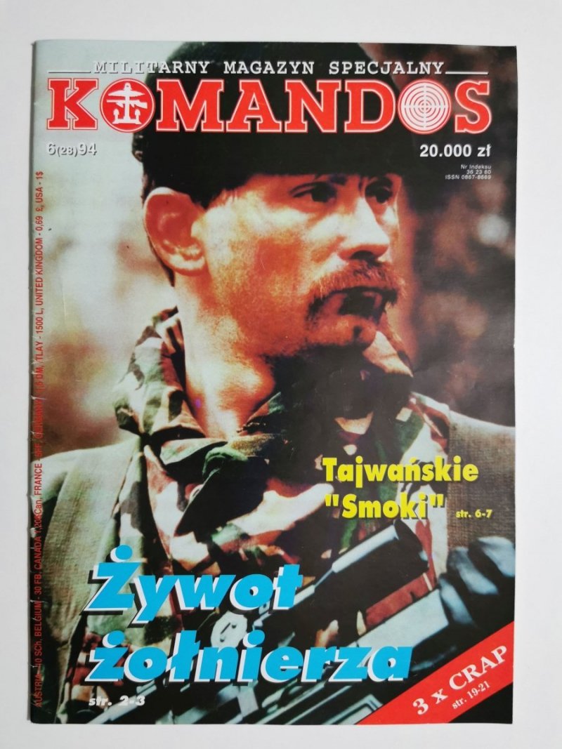 KOMANDOS NR 6 (28) 94 ŻYWOT ŻOŁNIERZA