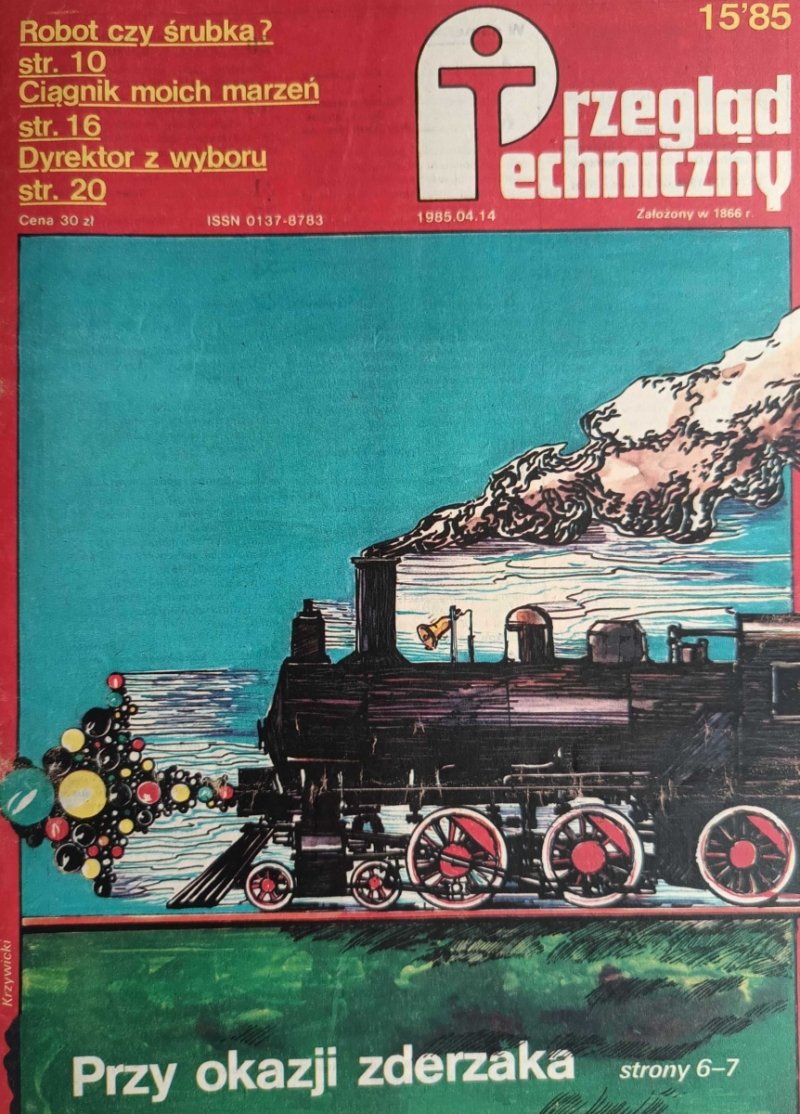 PRZEGLĄD TECHNICZNY NR 15/1985