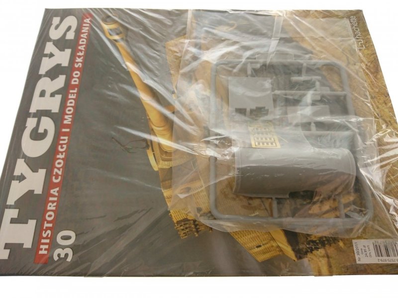 TYGRYS HISTORIA CZOŁGU I MODEL DO SKŁADANIA NR 030