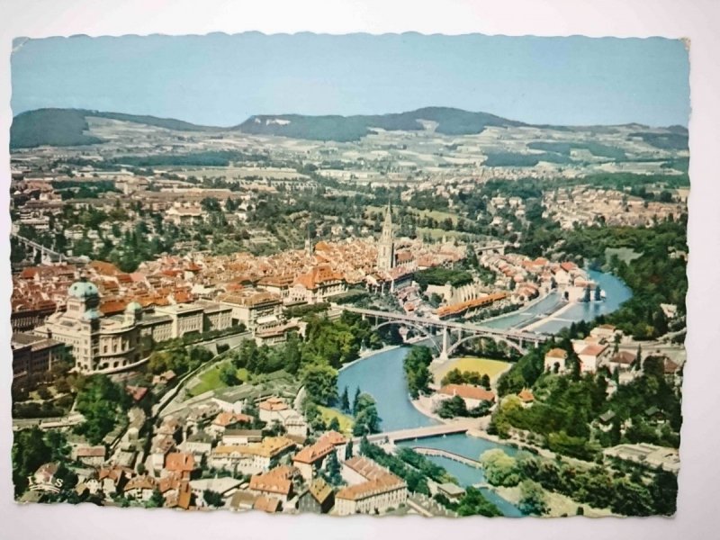 BERN. FLUGAUFNAHME. BIRDS EYE VIEW