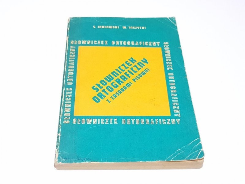 SŁOWNICZEK ORTOGRAFICZNY Z ZASADAMI PISOWNI 1989