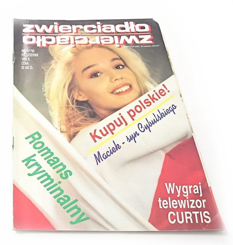 ZWIERCIADŁO NR 10/1765 PAŹDZIERNIK 1993