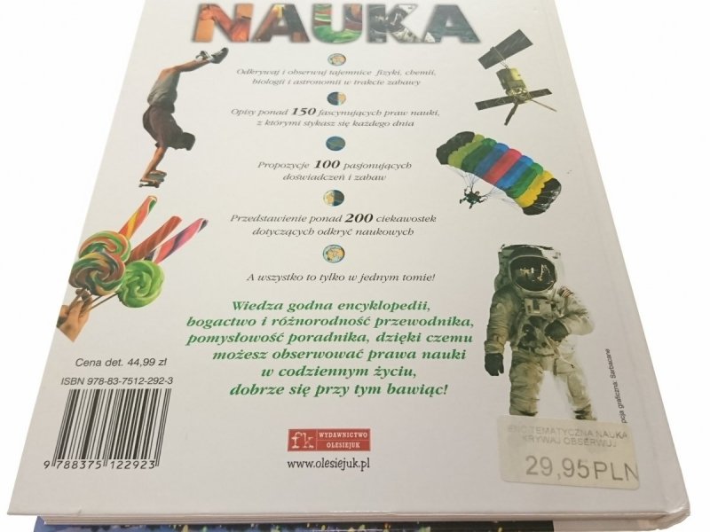 ENCYKLOPEDIA TEMATYCZNA. NAUKA 2008