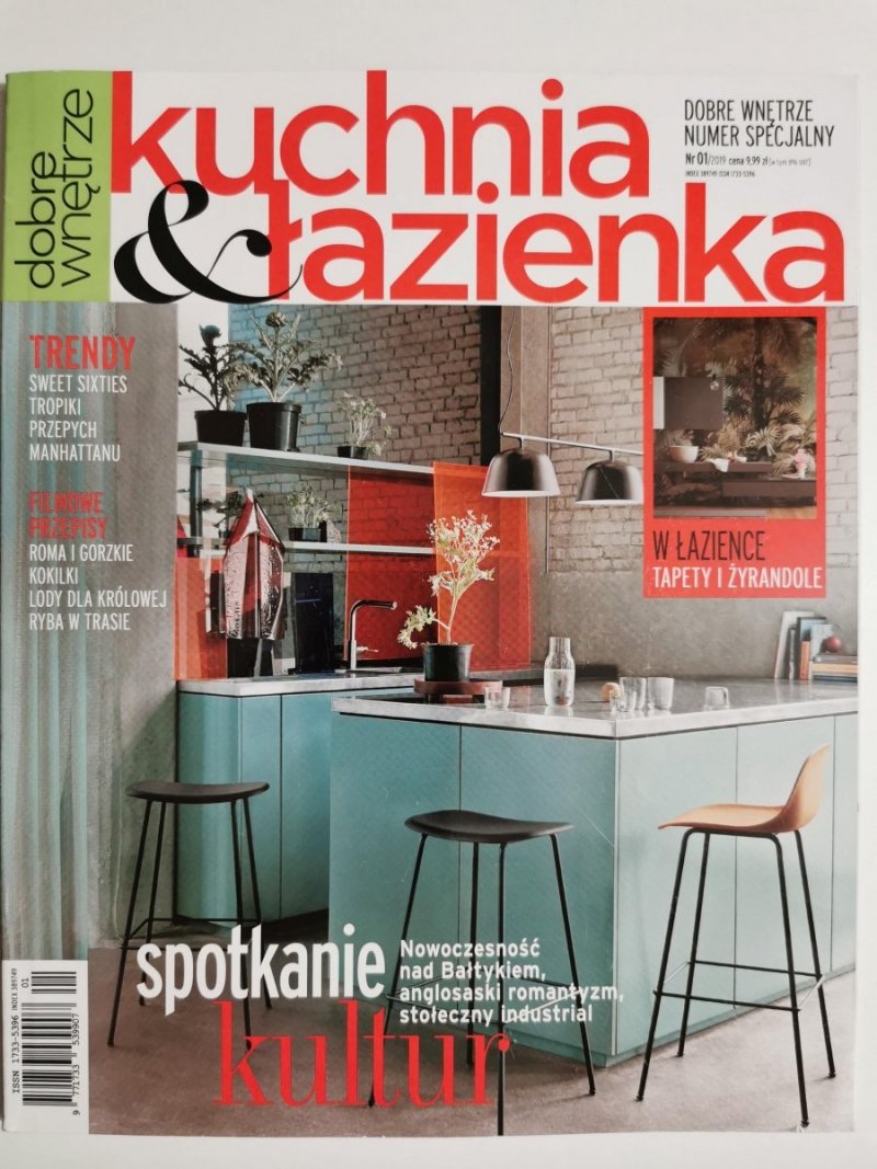 DOBRE WNĘTRZE KUCHNIA ŁAZIENKA NUMER SPECJALNY 01/2019