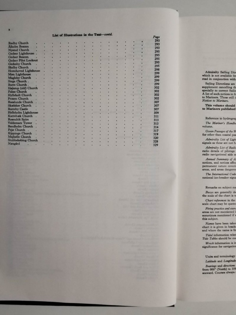 BALTIC PILOT VOLUME I KATTEGAT TO BALTIC SEA 1974