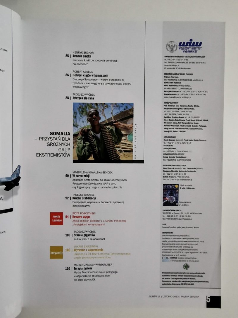 POLSKA ZBROJNA NR 11 (811) LISTOPAD 2013